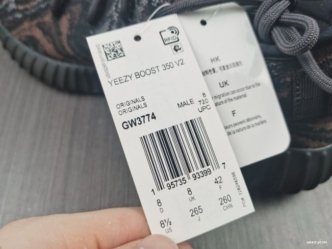 MX Boost GW3774 350 Yeezy V2 Adidas Oat Black 0815
